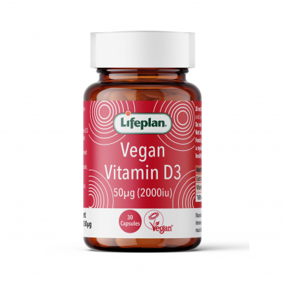 Vegan Vitamin D3, 2000iu, 30's
