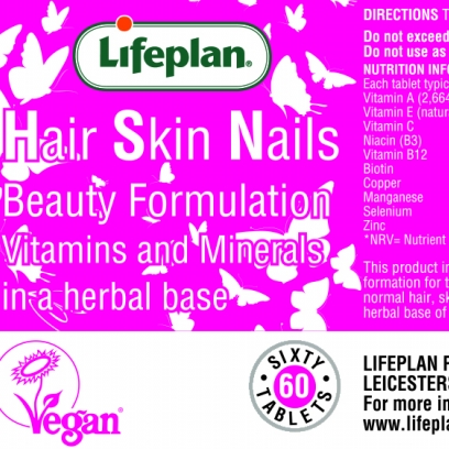 Buy Lifeplan Hair Skin Nails x 60