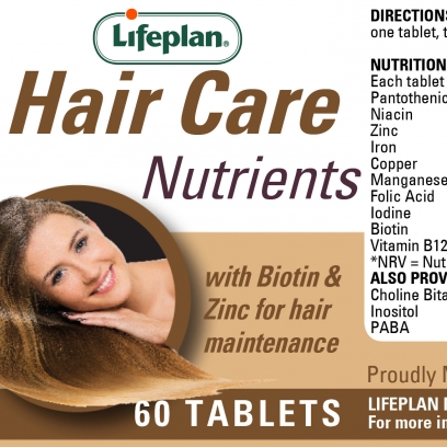 Buy Lifeplan Hair Care Nutrients x 60
